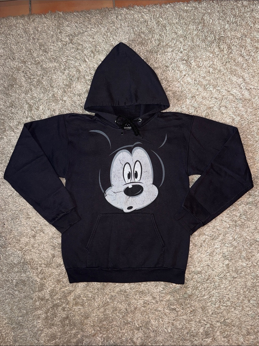 Vintage Mickey Mouse Disneyland Graphic Printed Hoodie